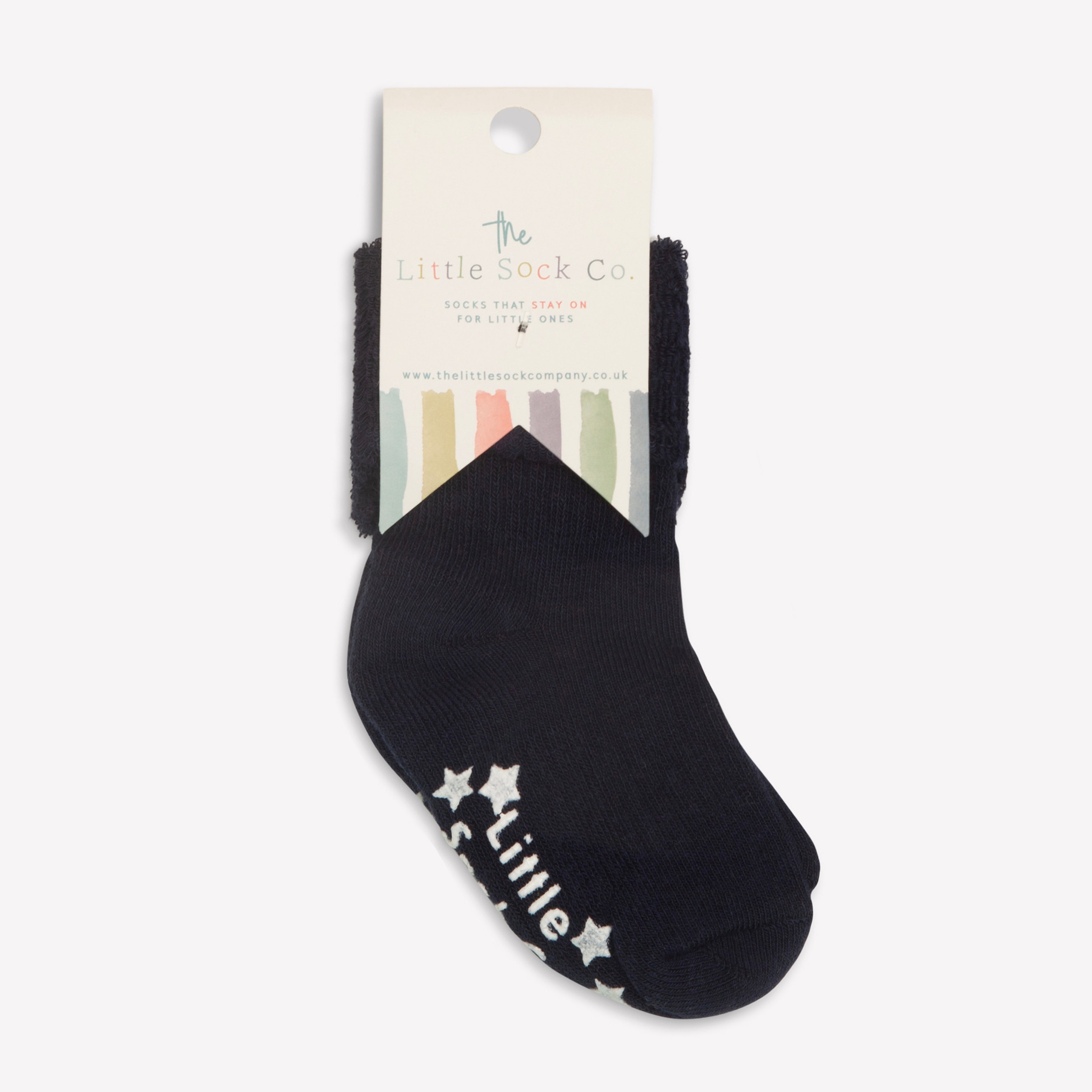 Gift Box of Socks - 3 Pairs of Cosy Non-Slip Stay-on Socks