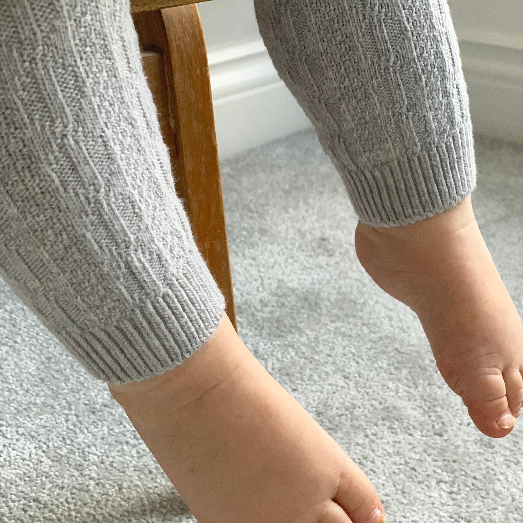 Cable Leggings & Cosy Socks Bundle - Pink