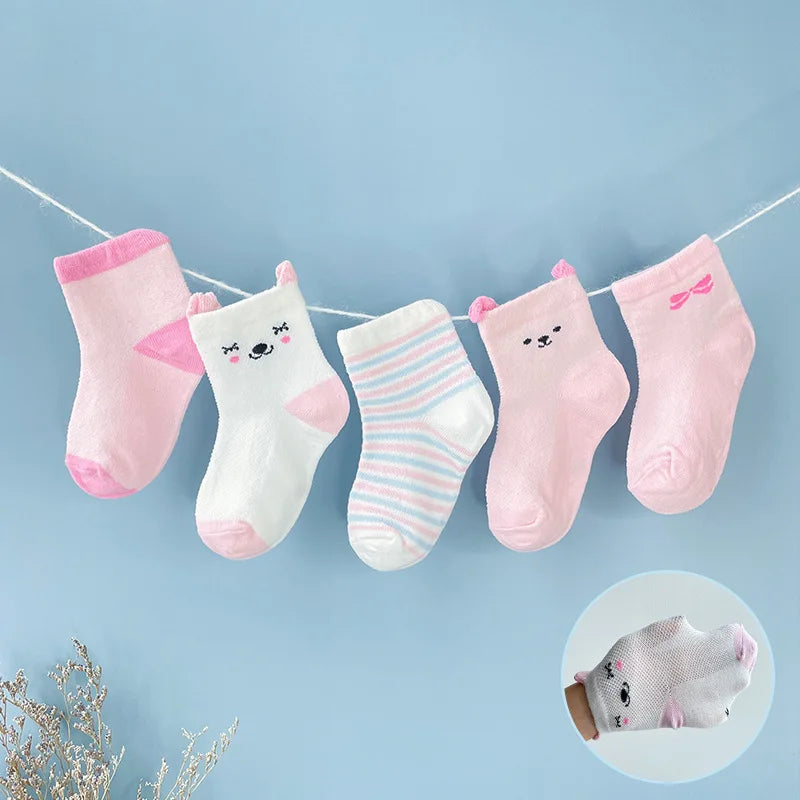 Baby Cartoon Cotton Socks 🧸 Cozy & Cute, Perfect for Every Step 💖