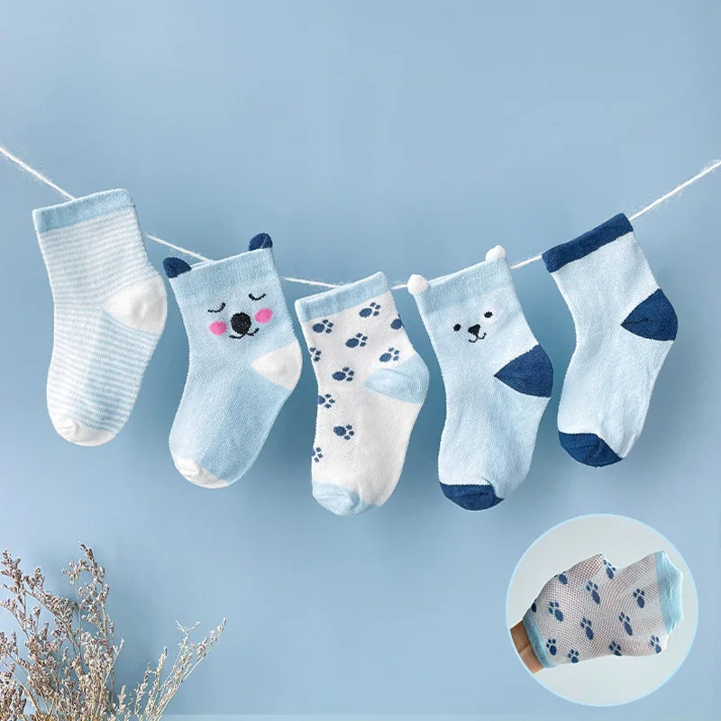 Baby Cartoon Cotton Socks 🧸 Cozy & Cute, Perfect for Every Step 💖